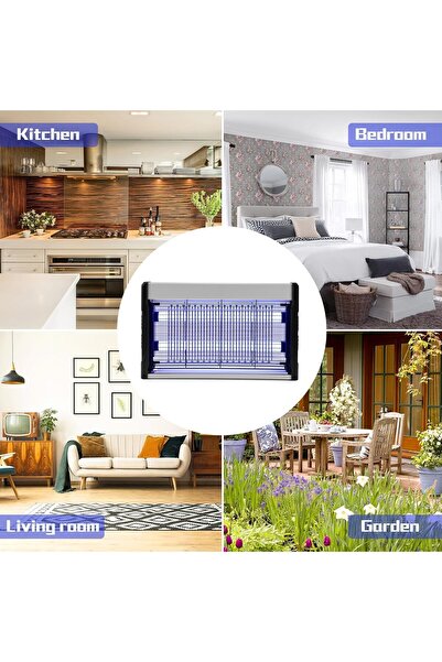 Generic Electric Bug Zapper, 20W Powerful Fly Insect Gnat Traps Fly Killers Catcher Repellent Mosquito UVA L