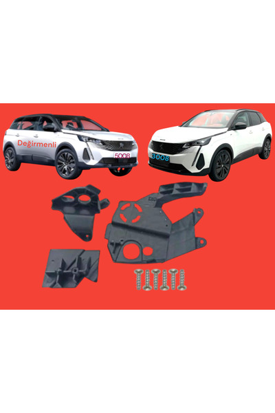 BSG Peugeot 3008 - 5008 Uyumlu Far Tamir Takımı Kiti SOL - far Ayakları