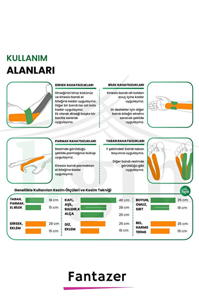 Fantazer Fast Effective Large Size Muscle Joint Waist Leg Arm Neck Back Shoulder Abdomen Hip Pain Heat Tape 5Cmx5M