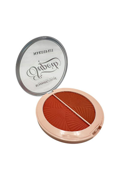 Ushas Blush Romantic Color A1, 10g – Fard de obraz in doua nuante pentru un l...