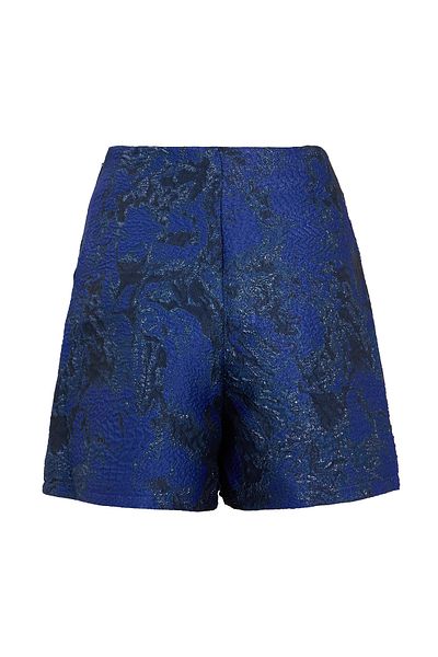 Eight Fashion Fusta scurtă multicoloră jacquard lucioasă pentru femei