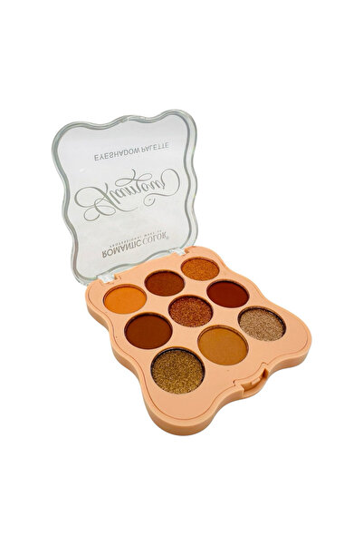 Ushas Paletă Farduri de Pleoape – Romantic Color Glamour, 9 Culori Intense și...