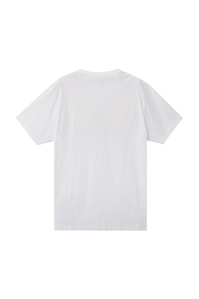 Giordano Men's Slim Fit Cotton Jersey Signature Print Tee