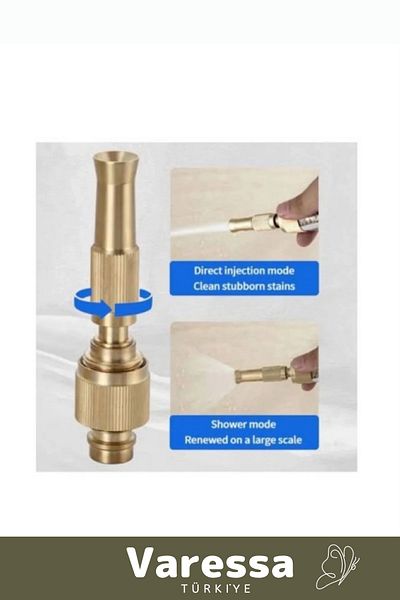 VARESSA Special Production New 15mm Garden Car Exterior Wall Balcony High Pressure Adjustable Hose Head