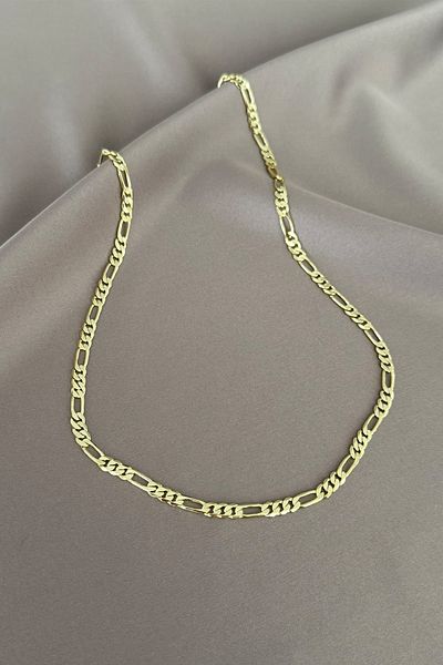 laria jewelry Figaro Chain Steel Necklace