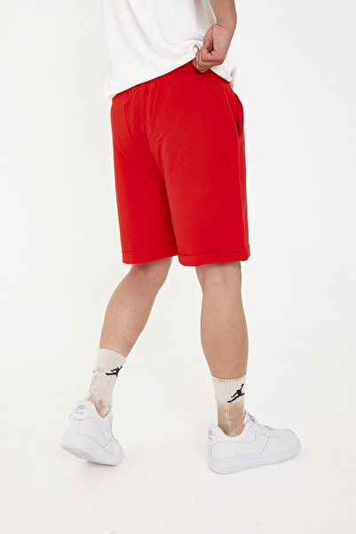 Pavotti Erkek Double Paça Penye Şort