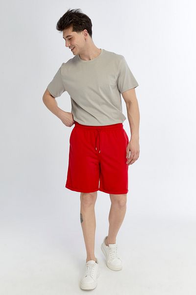 OXVİN Men's Modal Blend Double Leg Shorts