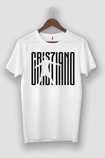Pisa Art Μπλουζάκι Unisex Λευκό Ronaldo Cr7 Tshirt Vip Design
