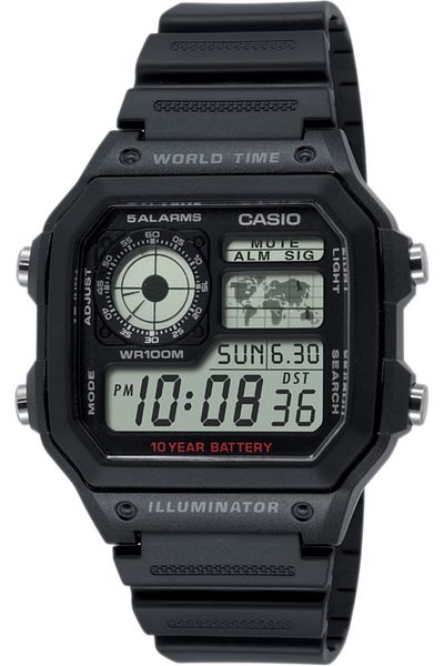 Casio Ceas Barbati, Casio, Collection AE AE-1200WH-1A