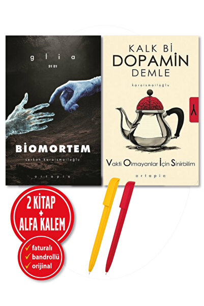 Ortapia Alfa Kalem+ Serkan Karaismailoğlu 2 Kitap (Biomortem+Kalk Bi Dopamin ...