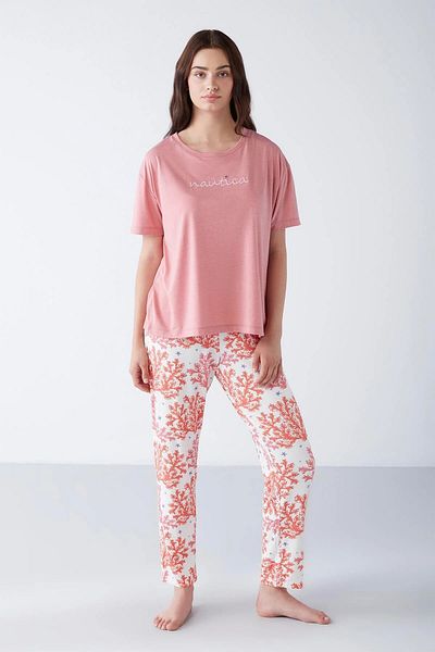 DREAM FASHION Soft Textured Pajama Set