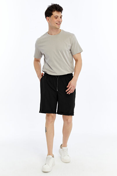 OXVİN Men's Modal Blend Double Leg Shorts