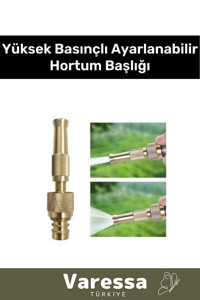 VARESSA Special Production New 15mm Garden Car Exterior Wall Balcony High Pressure Adjustable Hose Head