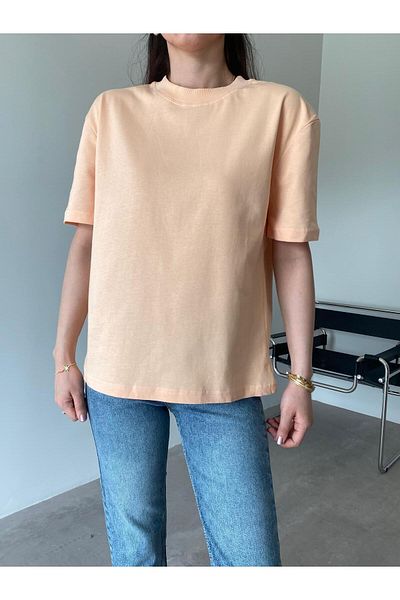 Bade Butik Orange Basic Nora T-Shirt