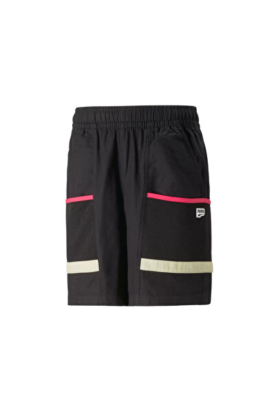 Puma Pantaloni scurți cargo DOWNTOWN 8 WV PUMA Negri