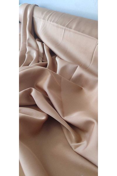 River Fabrics Acetate Satin Milk Coffee