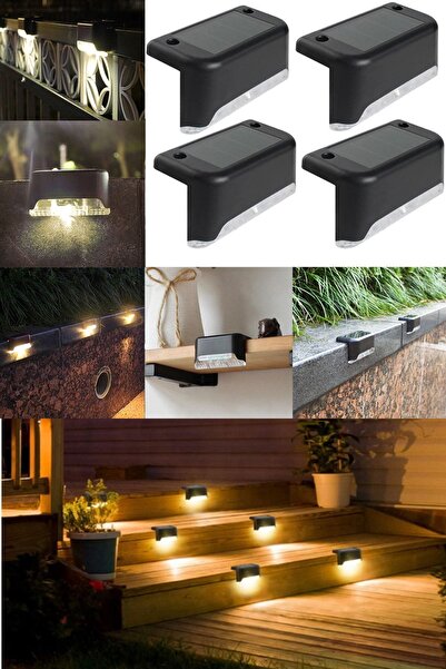 etteminönütoptanticaret 4 Adet Profesyonel Solar Güneşli Köşebent Ve Merdiven...