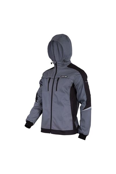 Lahti Pro Slim-Fit Elastic Work Jacket / Gray - L/H-176