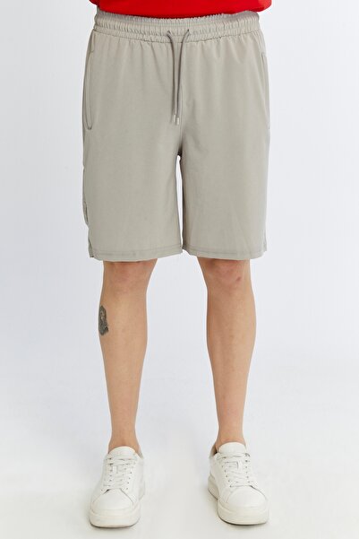 OXVİN Men's Parachute Thin Fabric Comfortable Fit Hidden Zipper 3 Pocket Shorts