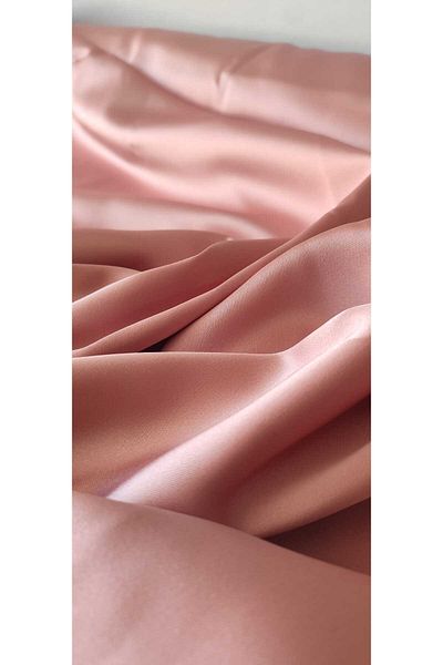 River Fabrics Acetate Satin Dark Powder