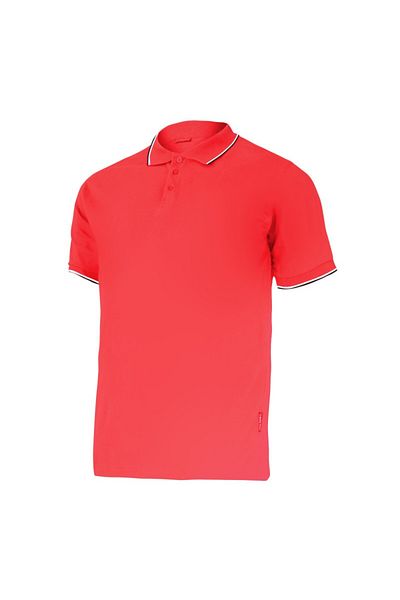 Lahti Pro Thin Cotton Polo Shirt / Red - M