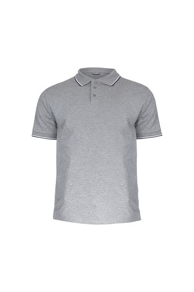 Lahti Pro Thin Cotton Polo Shirt / Gray - 2Xl