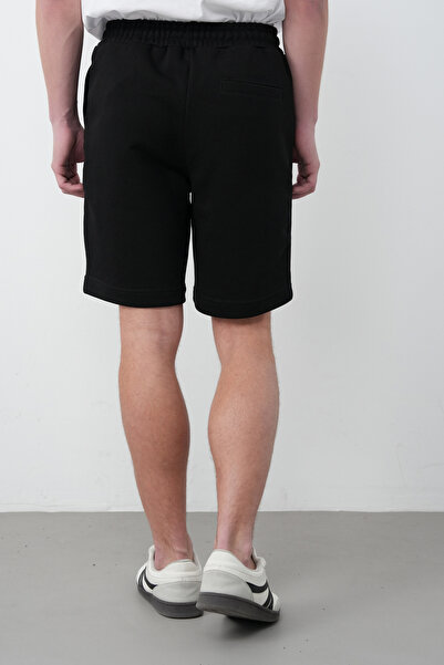 İLKCET MODA Ανδρικό άνετο σορτς με κανονικό σχέδιο