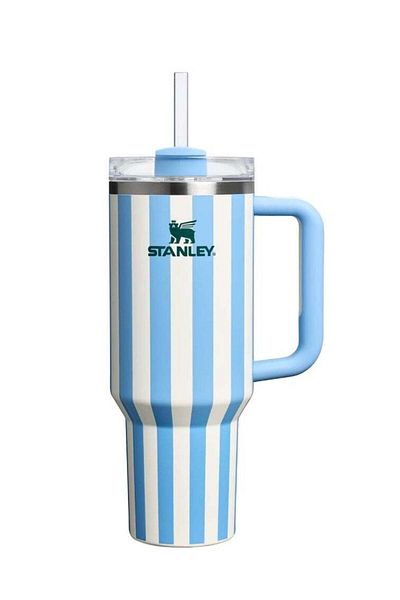 Stanley THE QUENCHER H2.0 FLOWSTATE TUMBLER 40 OZ Cornflower Cabana Gloss