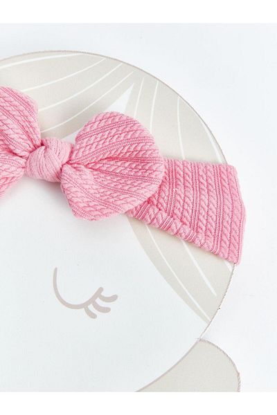LC Waikiki Pink Basic Baby Girl Hair Band Set of 2