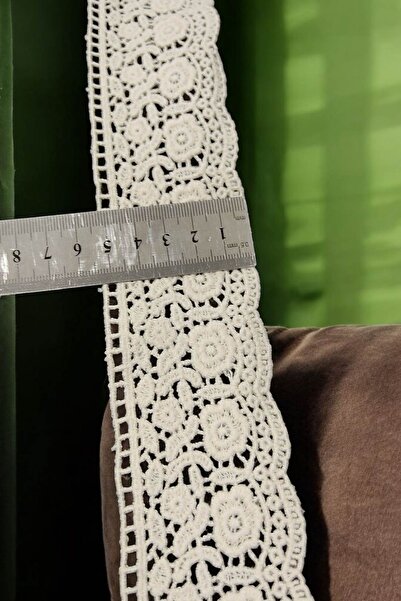 DUAYEN güpür dantel yüzyıl desen pamuk 1 metre