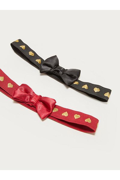 LC Waikiki Baby Girl Patterned Hair Band 2 Pack