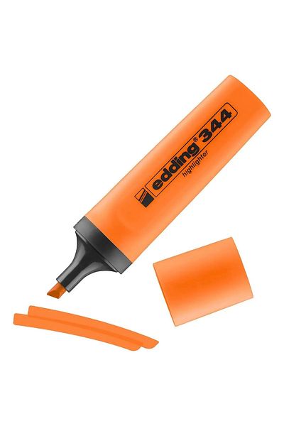 Edding Phosphor Pen 344 Orange 10 Pack