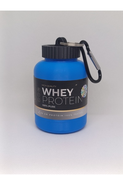 NozzleCraft Protein Powder Storage Funnel – 50g |   With Carabiner