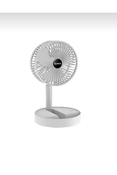 EMİN ENSAR HOME Ev Ofis için Taşınabilir USB Şarj Edilebilir Fan Teleskopik M...