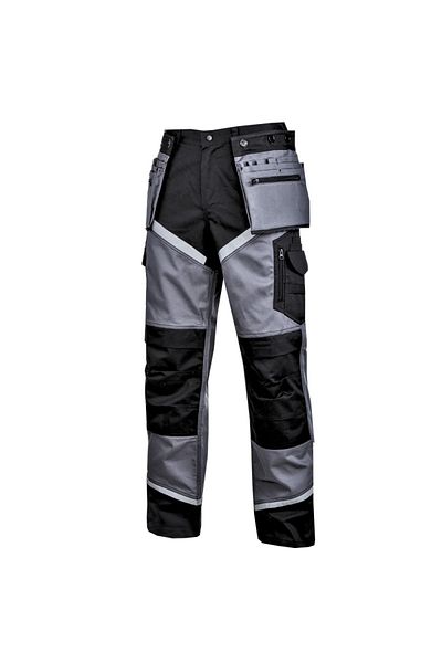 Lahti Pro Pantalon Lucru Gros Premium Negru-Gri - 3Xl/H-194