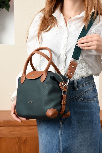 Just Polo Women's Wide Shoulder Bag with Shoulder Strap