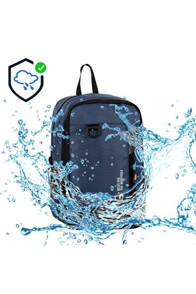 great bags Ultra Lüks Çapraz Göğüs ve Sırt Çantası Bodybag Fonksiyonel Su Geçirmez Kumaş Omuz Çantası