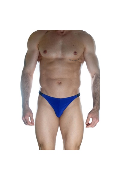 Narnuga شبشب برازيلي أزرق برباط خلفي للرجال