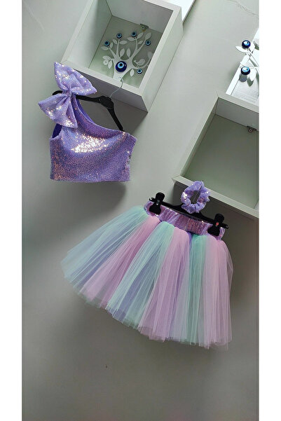 HL DESİGN Lila tütü takım