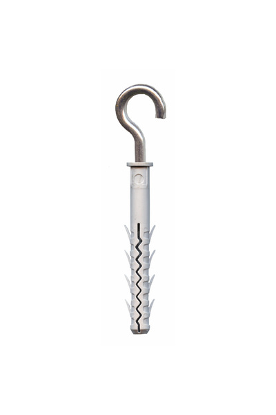 MK Hook Screw Dowels 10X100Mm - 6X100Mm, 50/Set