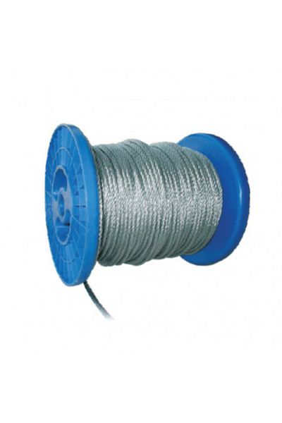 MK Galvanized Steel Cable 10Mm / (6X19), 50M/Roll