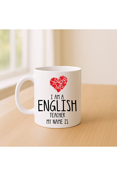 Er-Se Tasarım English Teacher Mug Cup 01, Special Mug Cup for Teacher's Day, ...