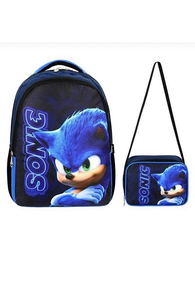 Chocuk Sonic Themed Primary School Nutrition Bag Set