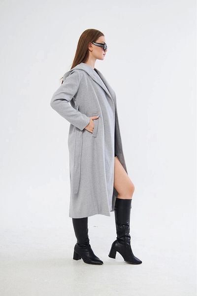 UGETTA Hooded Cashmere Coat