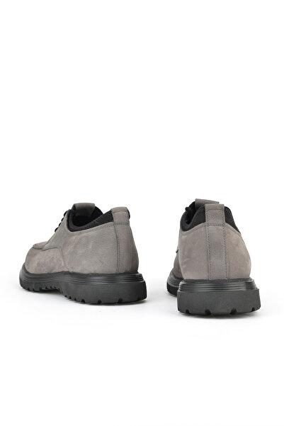 Ziya , Ανδρικά παπούτσια από γνήσιο δέρμα 153498Z173312 Γκρι