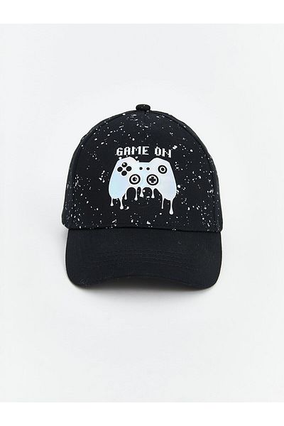 LC Waikiki Game over Printed Boy's Cap Hat