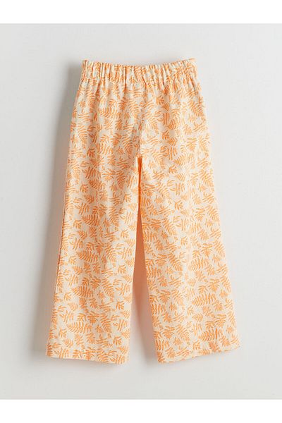 LC Waikiki Girls' Trousers with Elastic Waist