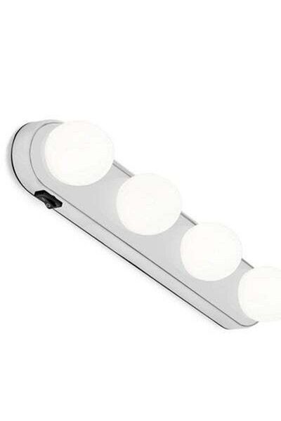 HALAMODO 4 Bulb LED Wall Lamp White 35 x 4cm