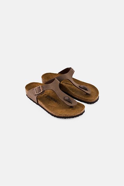 Birkenstock Kids Girl Slip On Cork Sandals, Brown