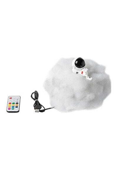 HALAMODO ضوء سحابة سمفوني رائد فضاء بجهاز تحكم عن بعد متعدد الألوان 20×13×10 سم